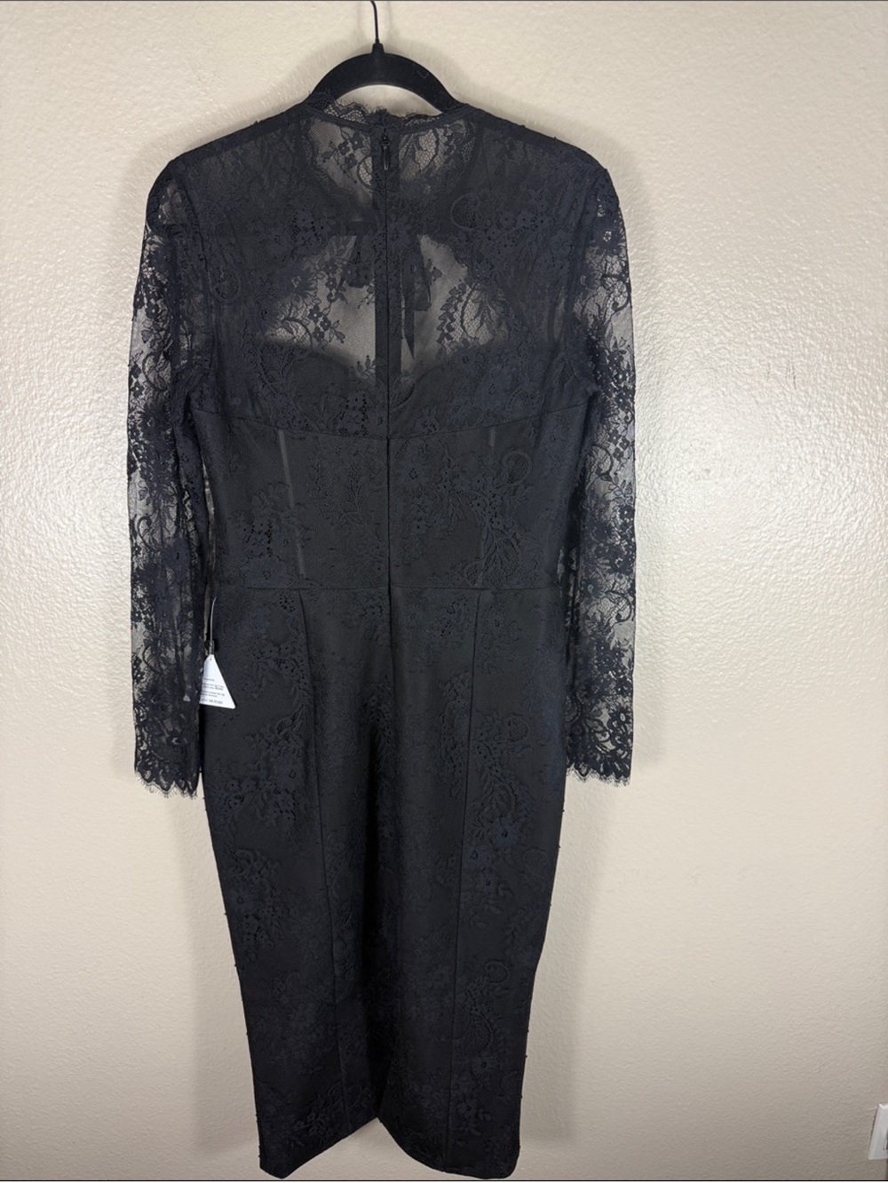 NADINE MERABI MYLENE BLACK DRESS - Picture 11 of 12